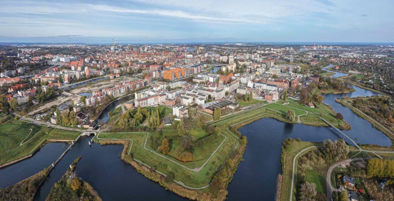 Patio Riverfront Aparthotel Gdansk Exterior foto
